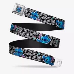 Stitch Seatbelt Belt from Buckle-Down Disney Y2k Casual one size